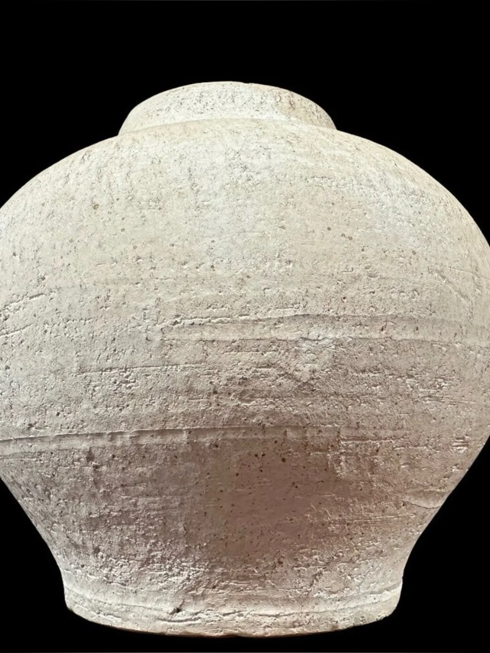 Threshold Cream Textured Round Ceramic Vase